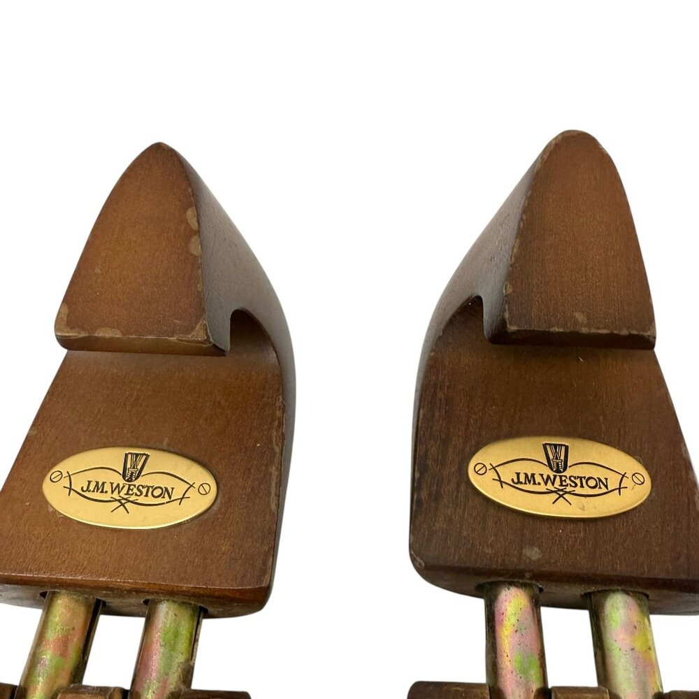 J.M. Weston Mens Shoe Forms Made in France Store Display Wood Shoe Trees - Picture 4 of 13